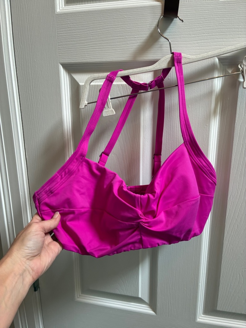 Title Nine Vibrant Fuchsia Swim Top 36DD